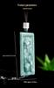 High-Grade A-Grade Jade Blue Water Lion Pendant for Men