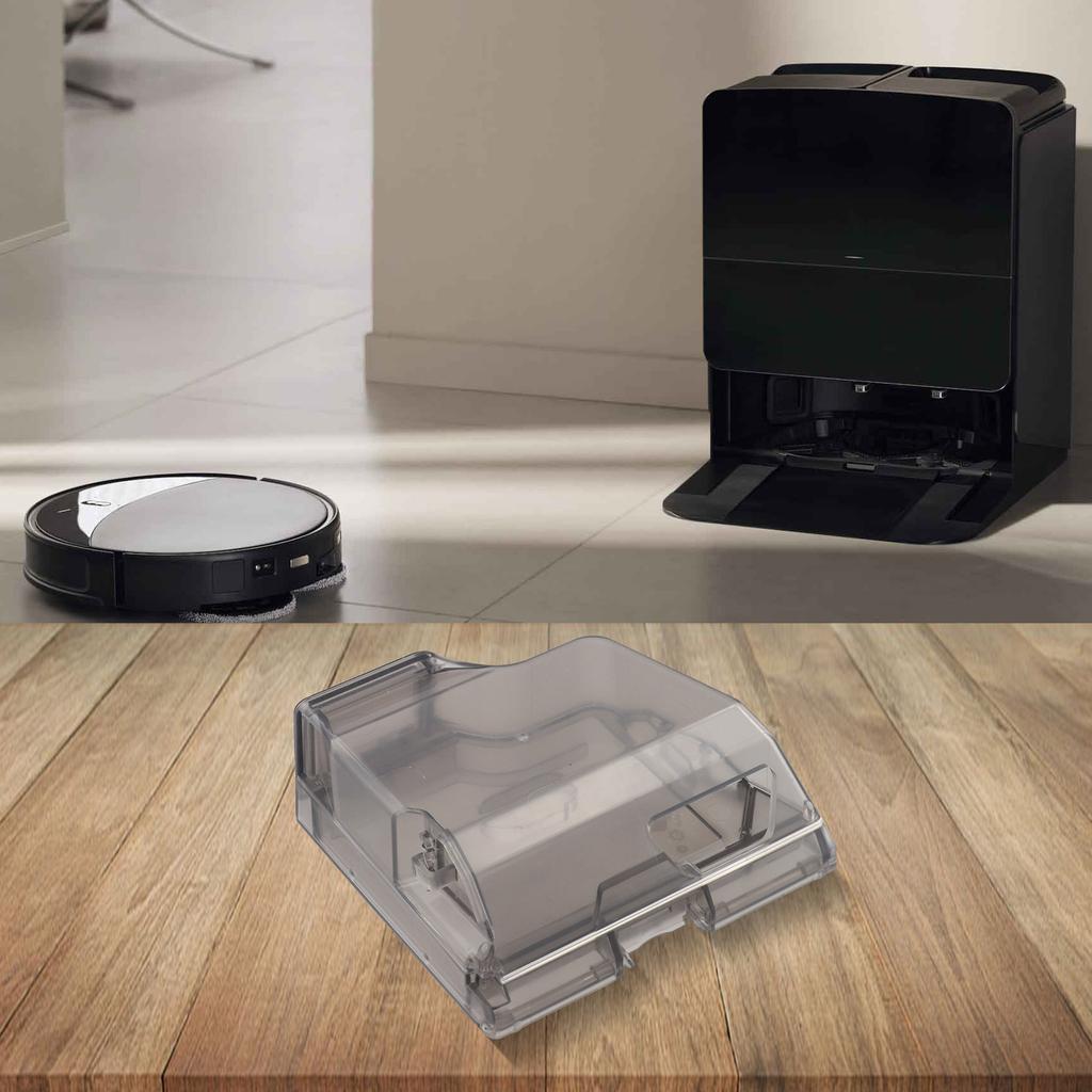 Easy Maintenance Replacement Dust Box for G30 / For Saros 10 / S9 MaxV Ultra Robot Vacuum Cleaner Washable HEPA Filter