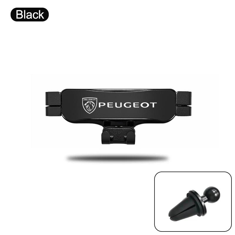 Gravity Phone Holder Car Air Vent Clip Mount Smartphone Stand For Peugeot 206 307 308 3008 207 208 407 408 4008 508 2008 301 205