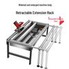 Electric 45° Tile Chamfering Machine with Automatic Water System & Retractable Bevel Cutter