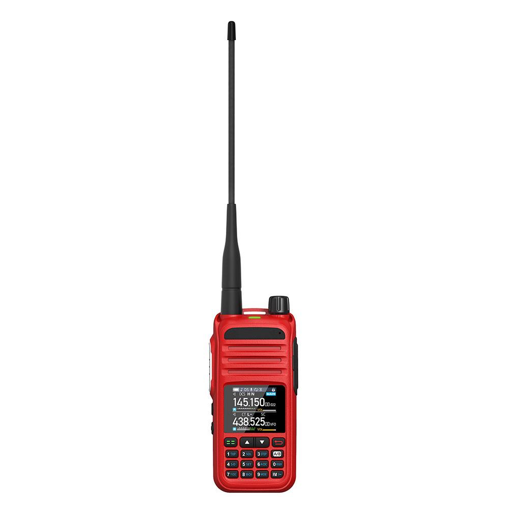 1.44" Color Display UHF/VHF/AM/FM Multi-Band Walkie Talkie Handheld Transceiver