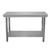 Jingmingda 2-Tier Stainless Steel Workbench