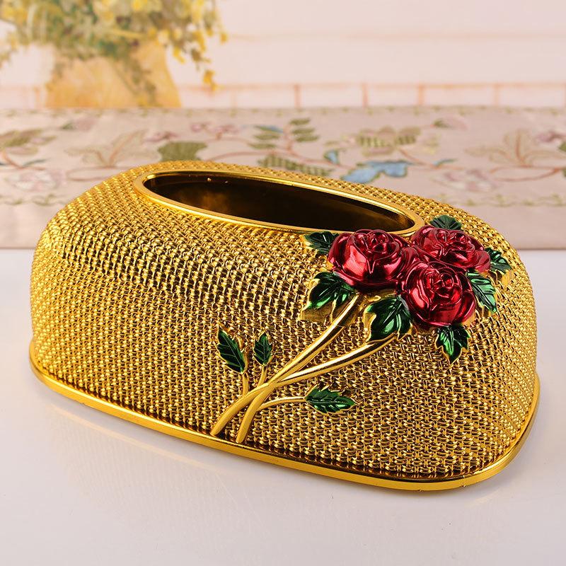 Tissue box Light luxury pumping carton Meal carton Living room High-end modern pumping box Household Nordic storage box Tissue pumping
