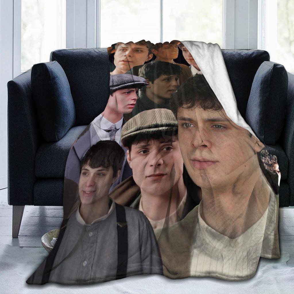 Gilbert Blythe Kolážová deka Sametová Zimní Anne s zelenýma očima Multifunkční teplé přehozy na pohovku gauč Přehozy na postel