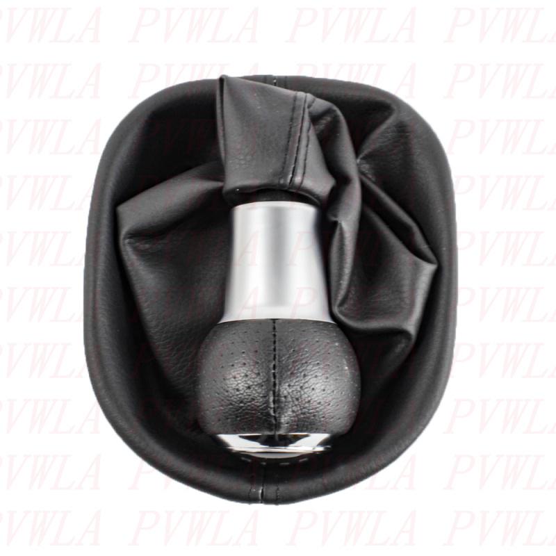 For VW Caddy Touran 2003 2004 2005 2006 2007 2008 2009 2010 2011 2012 2013 2014 2015 6 Speed Gear Shift Knob+PU Leather Boot