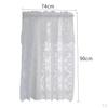 1 Panel Embroidered Lace Kitchen Bedroom Tier