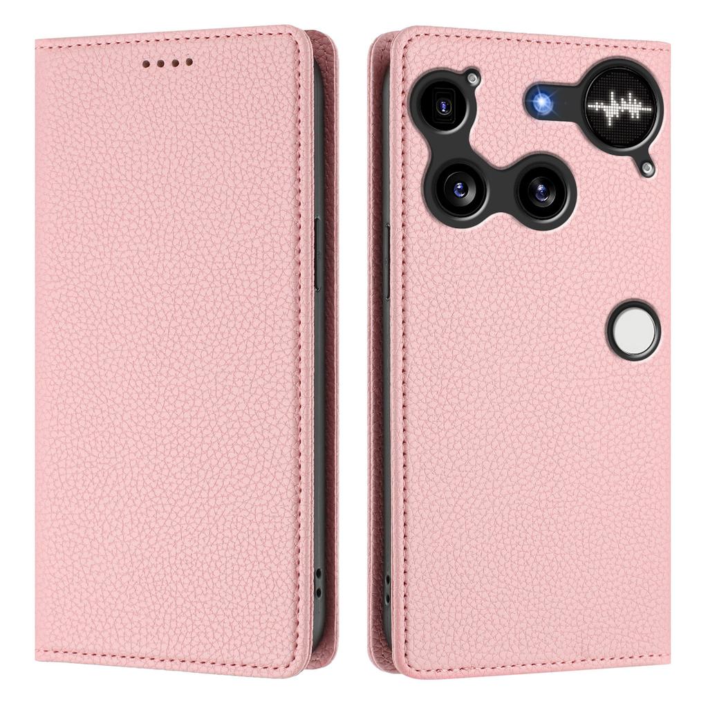 For Nothing Phone (3) 5G Wallet Case RFID Blocking Litchi Texture Leather Mobile Cover