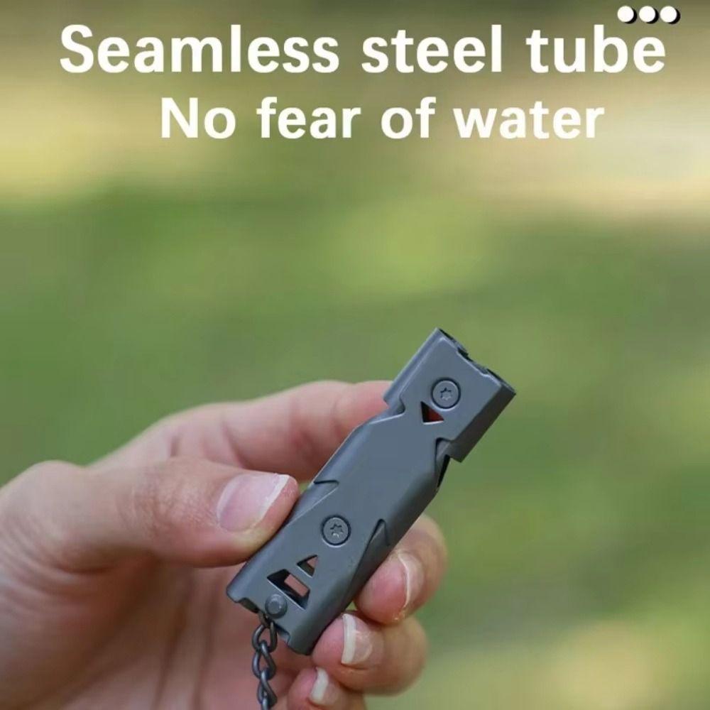Multi-function Emergency Survival Whistle Loud Sound Emergency Whistle  Camping