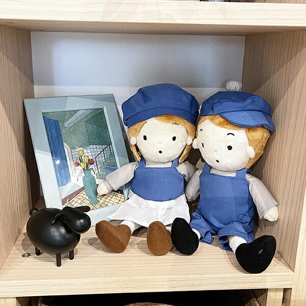 Sanrio Vintage Retro Builduo Pair Plush Interior Doll Mascot