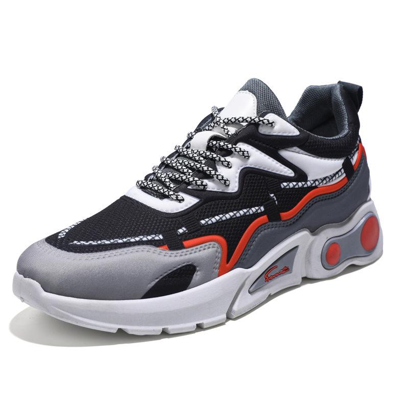 Nowe Wiosenne Oddychające Buty Męskie Siateczkowe Outdoorowe Buty do Biegania Męskie Casualowe Sneakersy Męskie