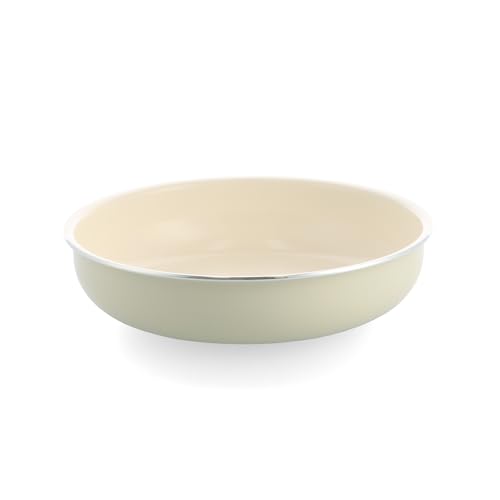 

Greenpan Green Pan Click Chef Frying Pan 7.9 inches (20 cm), Cream White