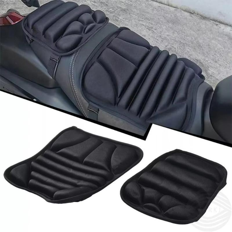 Uiz Universal 3D Comfort Gel Motorcycle Seat Cover Shock Absorbing Breathable Advanced Mountain