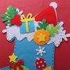 Non-woven Fabric DIY Christmas Stocking Snowman Portable Elk Xmas Bag  Party
