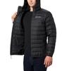 Jacke Columbia Herren Lake 22 Daunen Kapuze schwarz
