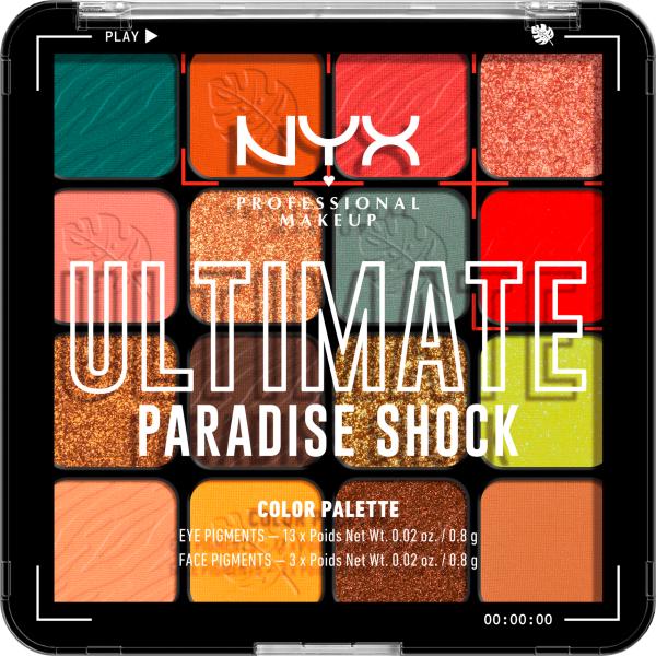 

Палитра теней для век Nyx NYX Makeup Ultimate 02W, 12,8 г