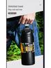304 Stainless Steel Large Capacity Vacuum Insulated Sports Bottle with Handle and Dual Drink Lids for Outdoor Activities