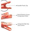 Plastic Clothes P Heavy Duty Outdoor,Colored Clothes P with Mesh Clothespin Bag,50-Pack and Bag Heavy Duty for Laundry Clips