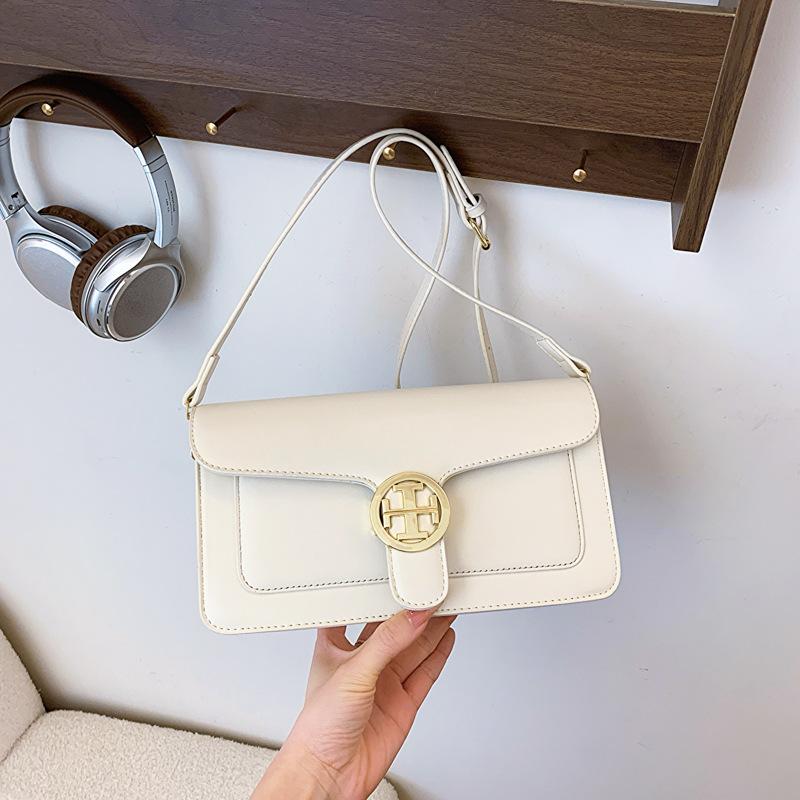 

Проста та модна маленька жіноча сумка 2024, персоналізована закордонна однотонна сумка через плече, модний тренд, коса, маленька квадратна жіноча сумка