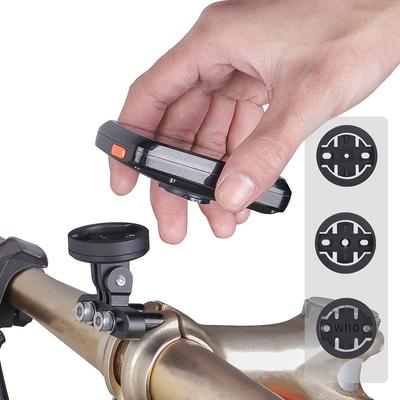 Bicycle Speedometer Stem Mount Adjustable Angle Bike Computer Mount Bike Stopwatch Mount Holder for Garmin Bryton Wahoo