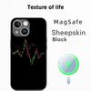 S-stock fashion pattern lucky design Phone Case For iPhone 17 16 15 14 13 12 Plus Pro Max  High-end Luxury Magsafe Sheepskin