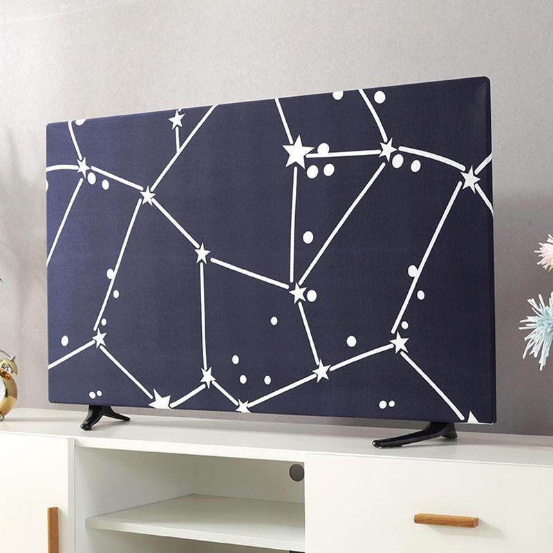 TV Hood Dust-proof Cover Towel 32 Inch 43 Inch 45 Inch 65 Inch Household Hanging LCD TV Cover Universal Cover