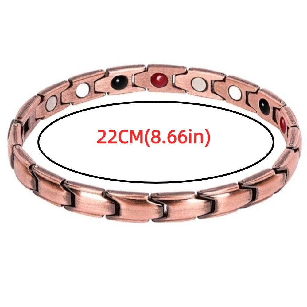 Stainless Steel Stainless Steel Bracelet Retro Magnetic Link Chain Magnet Couple Bracelets  Home