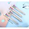 1Pc Color Ballpoint Pen Multicolor Stationery School Office 0.5mm Gel Pen Supplies Teacher Nurse Creativ To School Gifts During The Back To