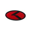 3D ABS K Logo Car Rear Trunk Logo Emblem Badge Stickers For Kia Sportage Sorento Optima Forte Rio Stinger K5 KN KX1 Accessories