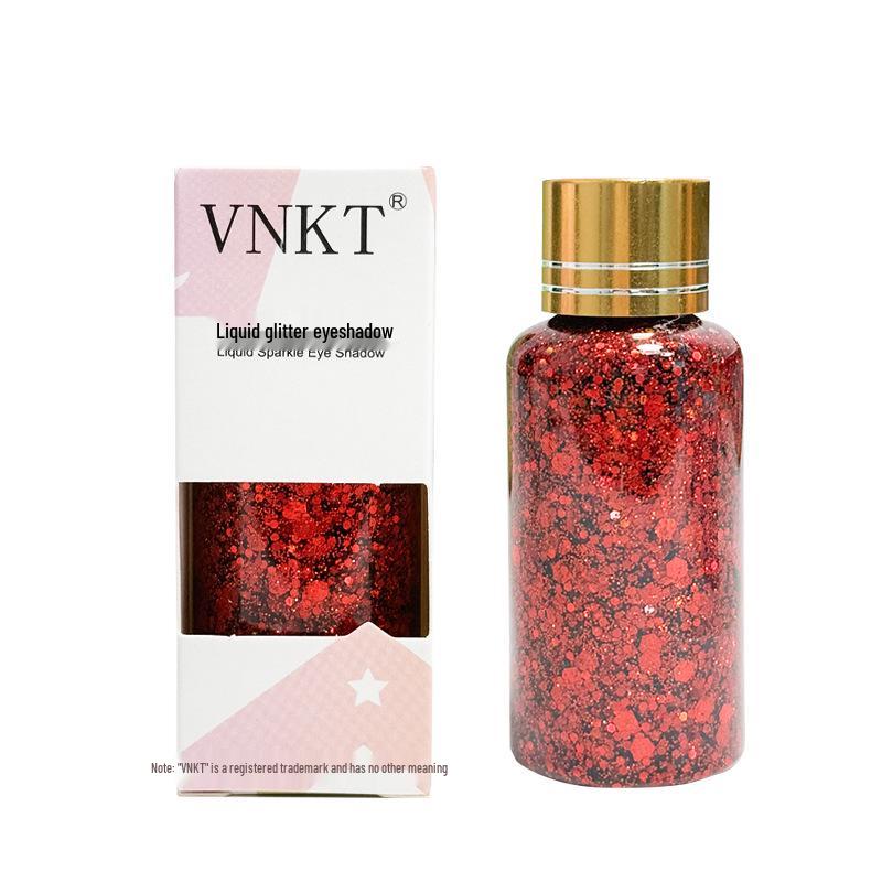 VNKT Liquid Glitter Eyeshadow - Super Shiny Sparkly Gel for Stage & Performance Makeup