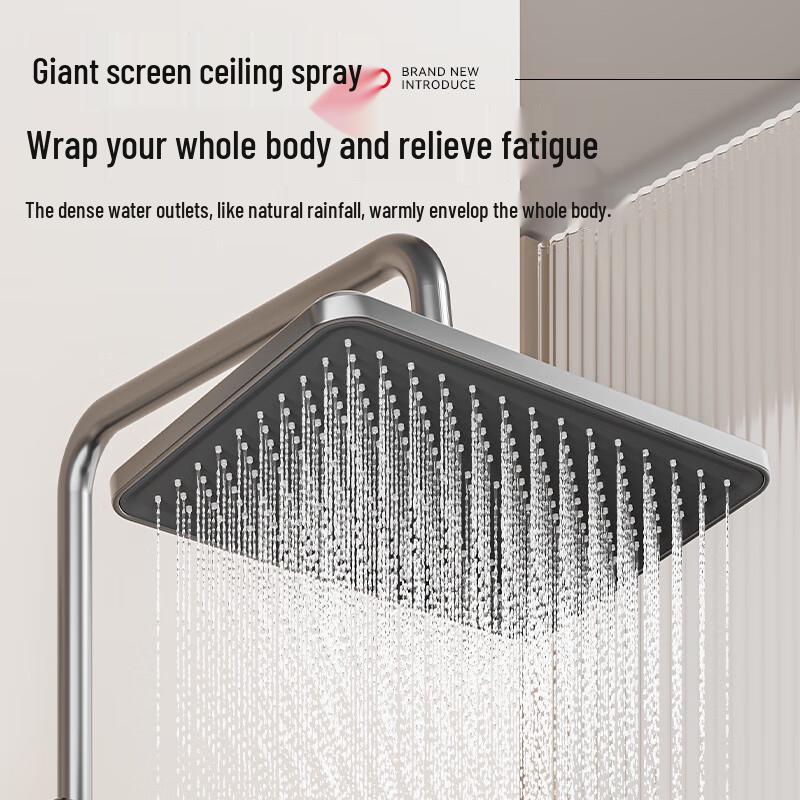 MDNG Smart Thermostatic Pressurized Shower Set