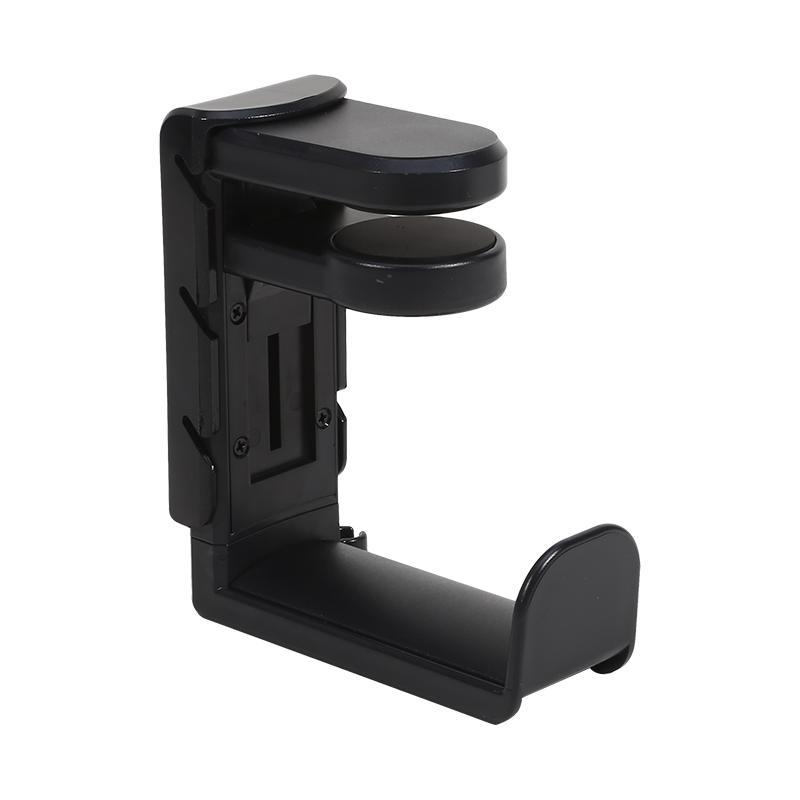 Adjustable Desk Gaming Headphone Stand 1/2/4PCS With Edge Hook Gamepad Headset Hanger Rotation Support Earphone Holder