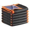 Moving Blankets 6 Pcs, 2032 X 1829 Mm (15.9 Kg/dz) Large Packing Blankets with Cotton Filling, Heavy Duty Nonwoven Fabric Padded Moving Blanket for