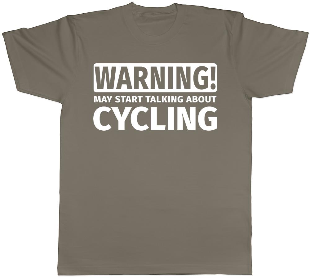 Warning May Start Talking About Cycling Unisexs Unisexs TShirt