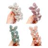4Pcs Women Hair Ropes Butterflies Faux Braided Hair Elastic Straps Decor Hair Ties Hair Accessories