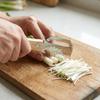 Wooden Handle 3-in-1 Fruit Potato Peeler Stainless Steel Fruit Peeler Scallion Shredder  Slicing