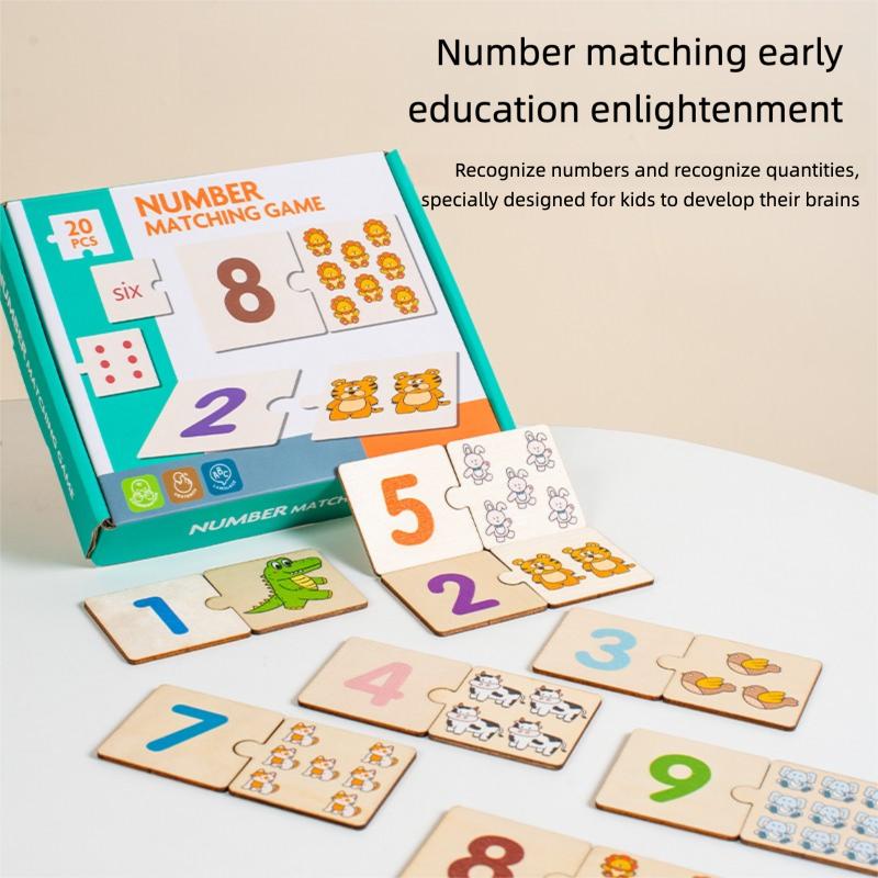 Mathematics early childhood toys, baby educational number games, children's Montessori education, fun learning