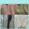 Elegant Clip On Feather Glitter Baubles For Stunning Christmas Tree Decor