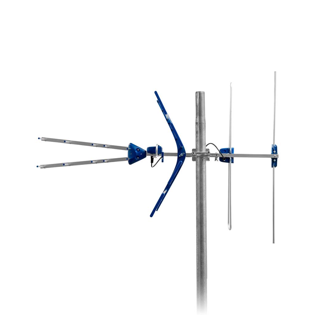 Κεραία TV DVB-T2 VHF UHF TT W21 Gold COMBO 5G Προστατευμένο Φίλτρο Telkom Telmor