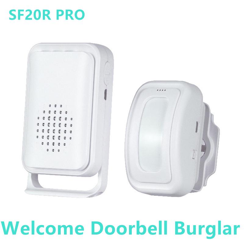 

Беспроводной дверной звонок SF20R с датчиком движения PIR и сигнализацией