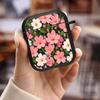 Pink Flower Case For Airpods 4 Pro 3 Pro3 2 Pro2 1 Earphone Cases Cover