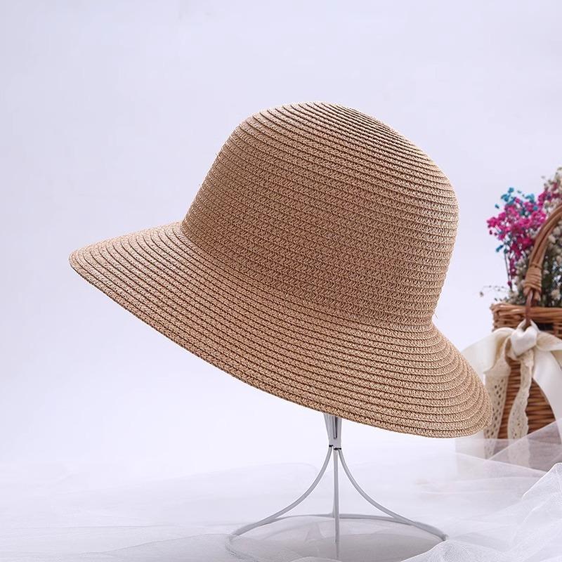 Straw Hat, Material Handmade Straw Hat Embryo Sunshade Sunscreen Hat Team Building Activity Big Eaves Braided Basin Hat
