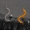 A Personalized Stainless Steel Centipede Earring, Trendy Men's and Women's Hip-hop Rock Avant-garde Jewelry Ear Studs