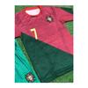 Portugal 2023/24 Cristiano Ronaldo Heimtrikot für Kinder, neue Saison, 3er-Set