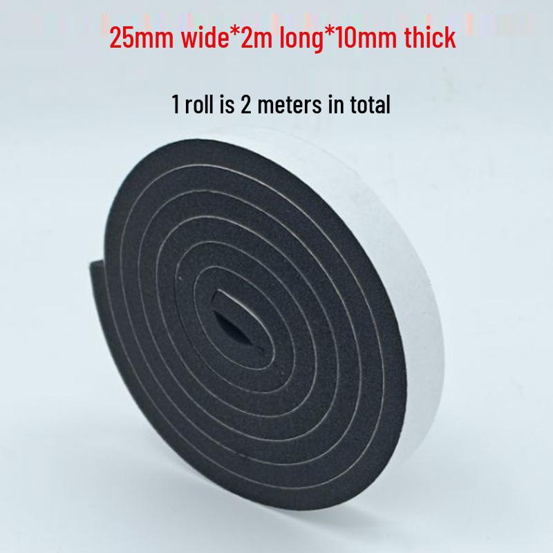 Black Self-Adhesive Fire Retardant Foam Tape