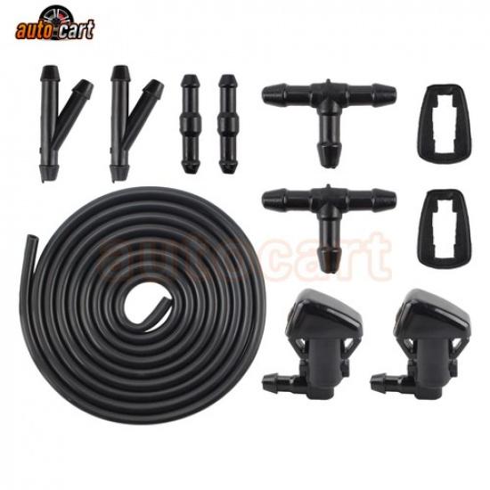 Windshield Washer Hose And Nozzle For 2011-2016 Ford F250 F350 F450 F550 6.2 6.7