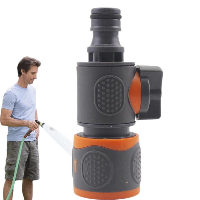 

Quick Connect Hose Fittings Garden Hose Valve Extender Quick Release Water Hose Adapter Connector With Control Valve CN