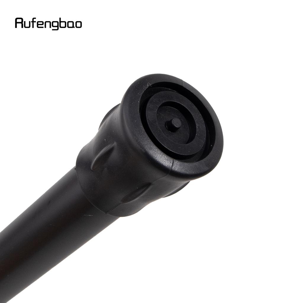 Golden Black Skull Flower Head Walking Cane Fashion Decorative Walking Stick Gentleman Elegant Cosplay Cane Knob Crosier 93cm