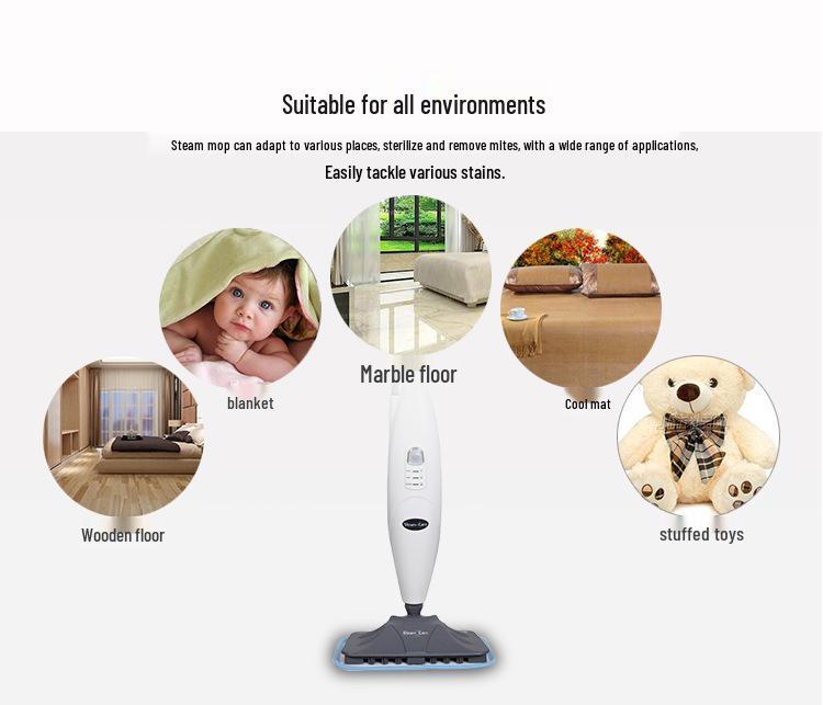 Steamcare S3033 Electric High-Temperature Steam Mop Cleaner