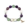 with Pendant Hummingbird Bracelet Elastic Beaded Bracelet Metal Tube Crystal Bracelet  Party Favors