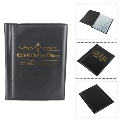 16stránkový mincovní album 480 kapes sbírka sbírání mincí